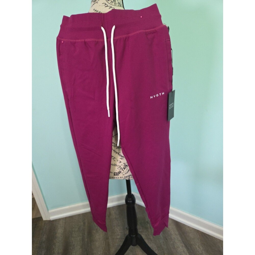 NVGTN joggers Drawstring Tapered High Rise new with tags medium workout